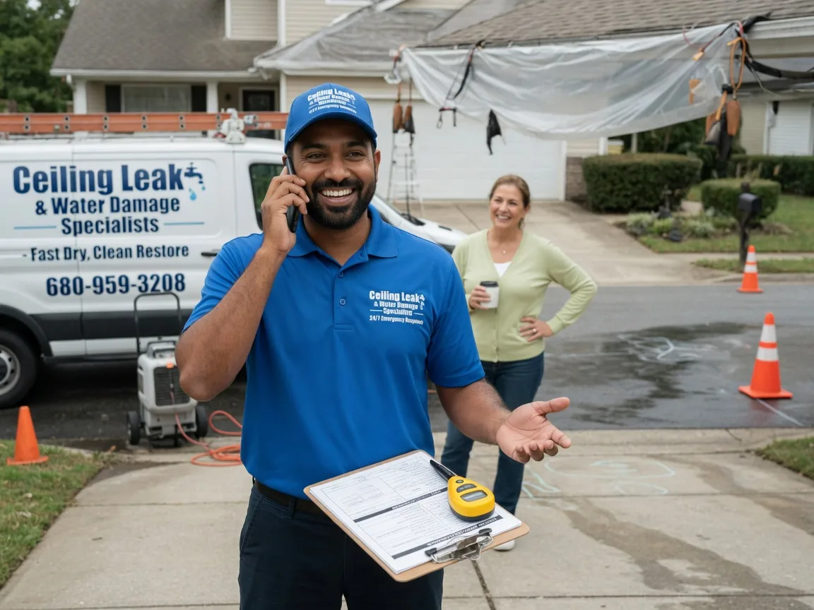 Ceiling Leak Cleanup Hennepin, IL FAQs